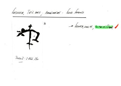 Card S1-K01-00000736 — facsimile